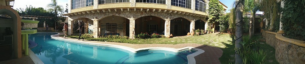 Post Coffee Plantation Tour - a little boutique hotel where we tasted the coffee we just saw growing.