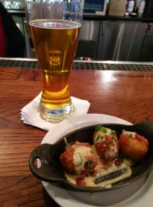 TGI Fridays Mac, Cheese, and Bacon Bites.