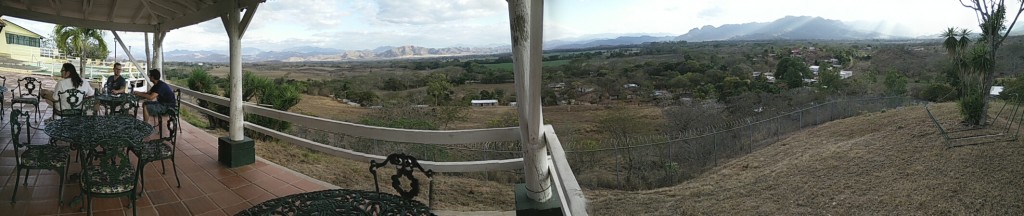 Jamastran Valley view from Christian Eiroa's Patio