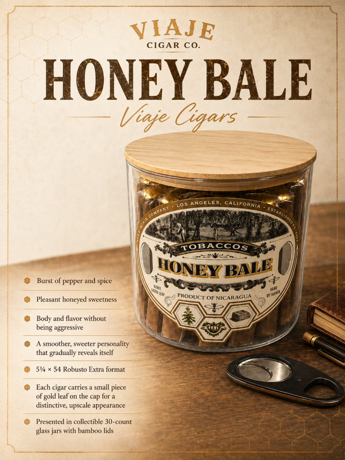 viaje honey bale at anthony's cigar emporium